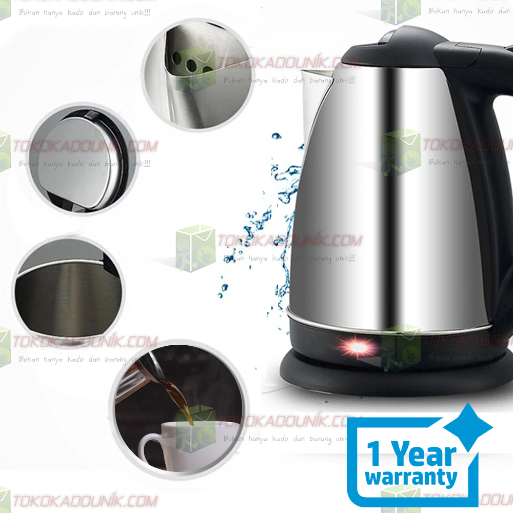 Kettle Listrik - Teko Listrik Ceret Pemanas Air Electric Kettle 