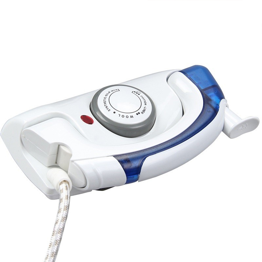 Setrika Uap Lipat Portable - 2in1 Travel Iron Steamer