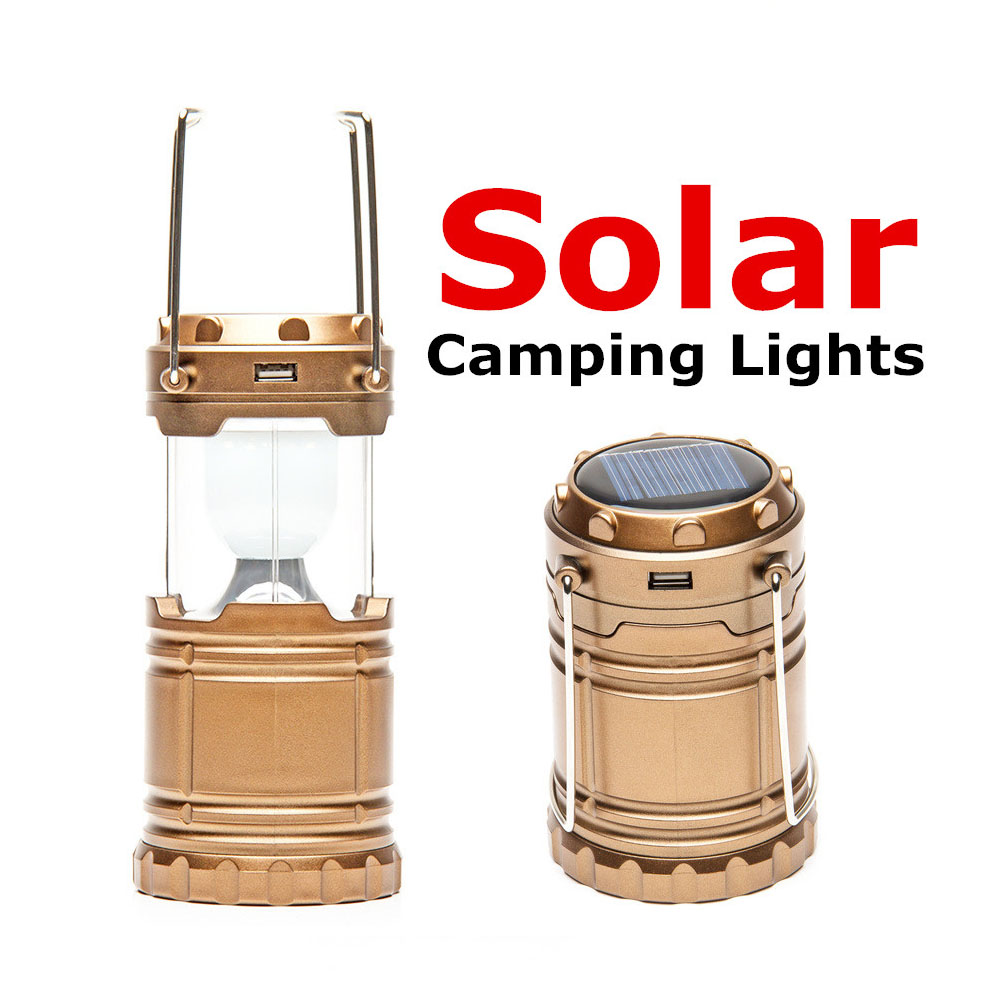 Solar lamp camping - lampu tenaga matahari