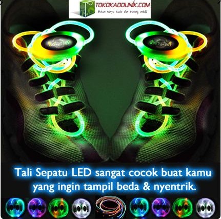 TALI SEPATU LED 6 volt