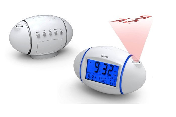 Talking Projection clock baseball