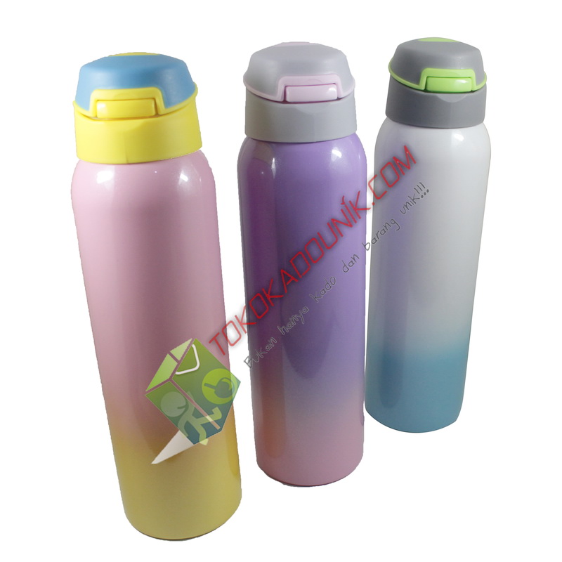 Toko Kado Unik Termos rainbow Air Panas Stainless Steel - 480ml