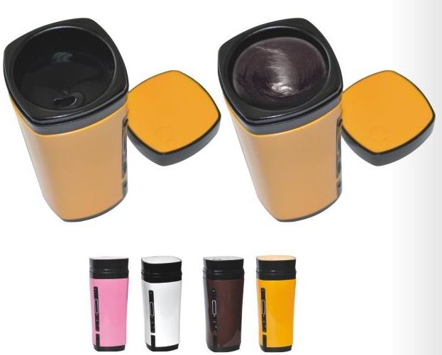 USB Coffee cup auto stir + li ion batterai