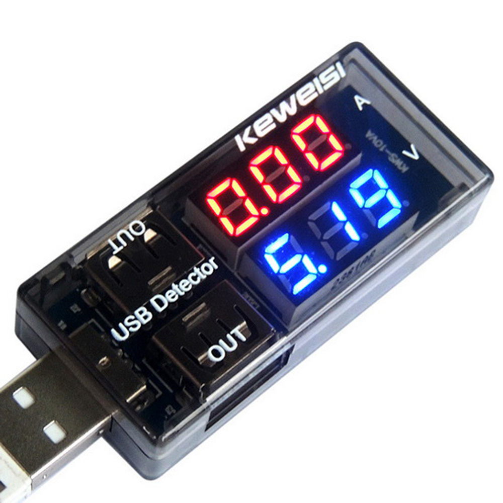USB tester KWS10 - pengukur ampere dan voltage