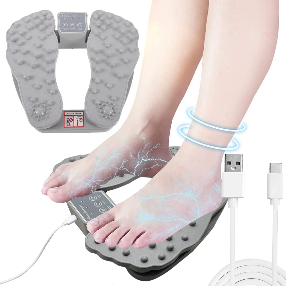 Acupoint Massager LKL1666 Kaki Alat Pijat Kaki dengan Dua Mode Pijat Akupuntur Refleksi Terapi Kesehatan Kaki Meningkatkan Sirkulasi Darah Meredakan Sakit