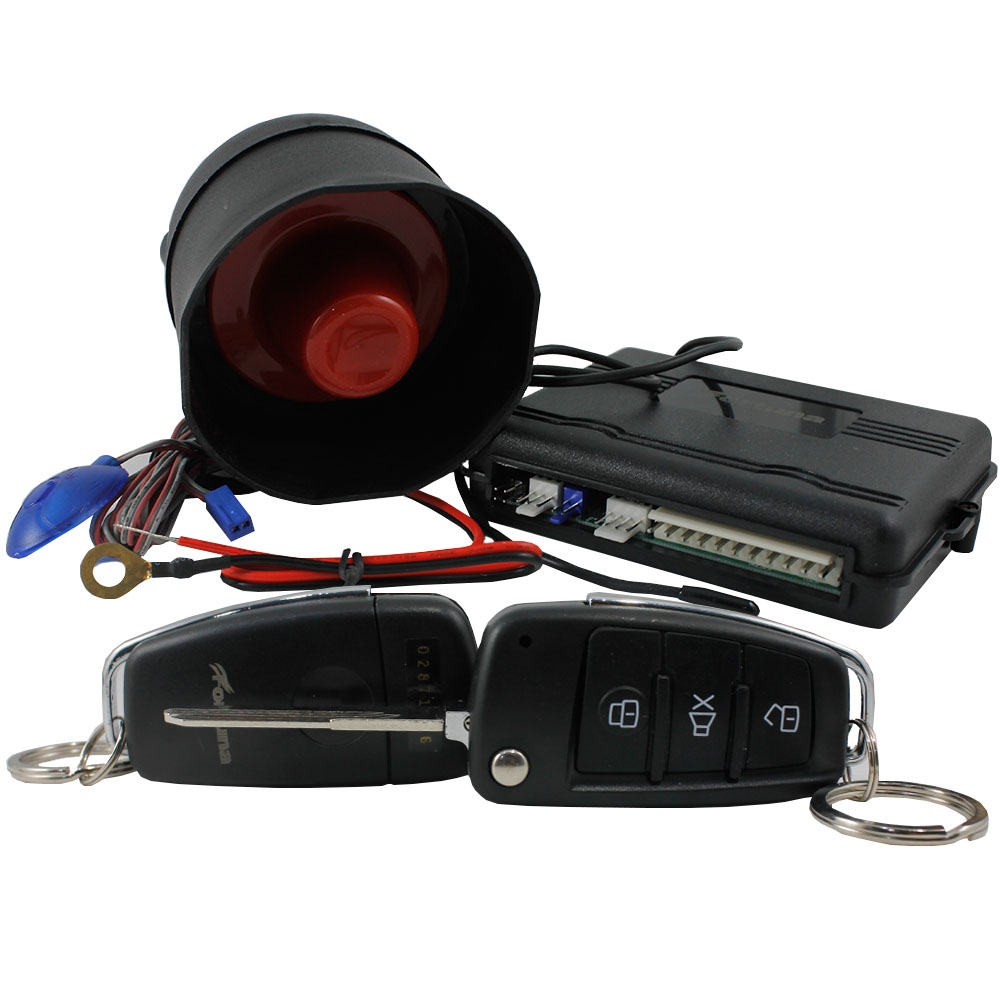 alarm mobil fortuna - 2 remote + toa