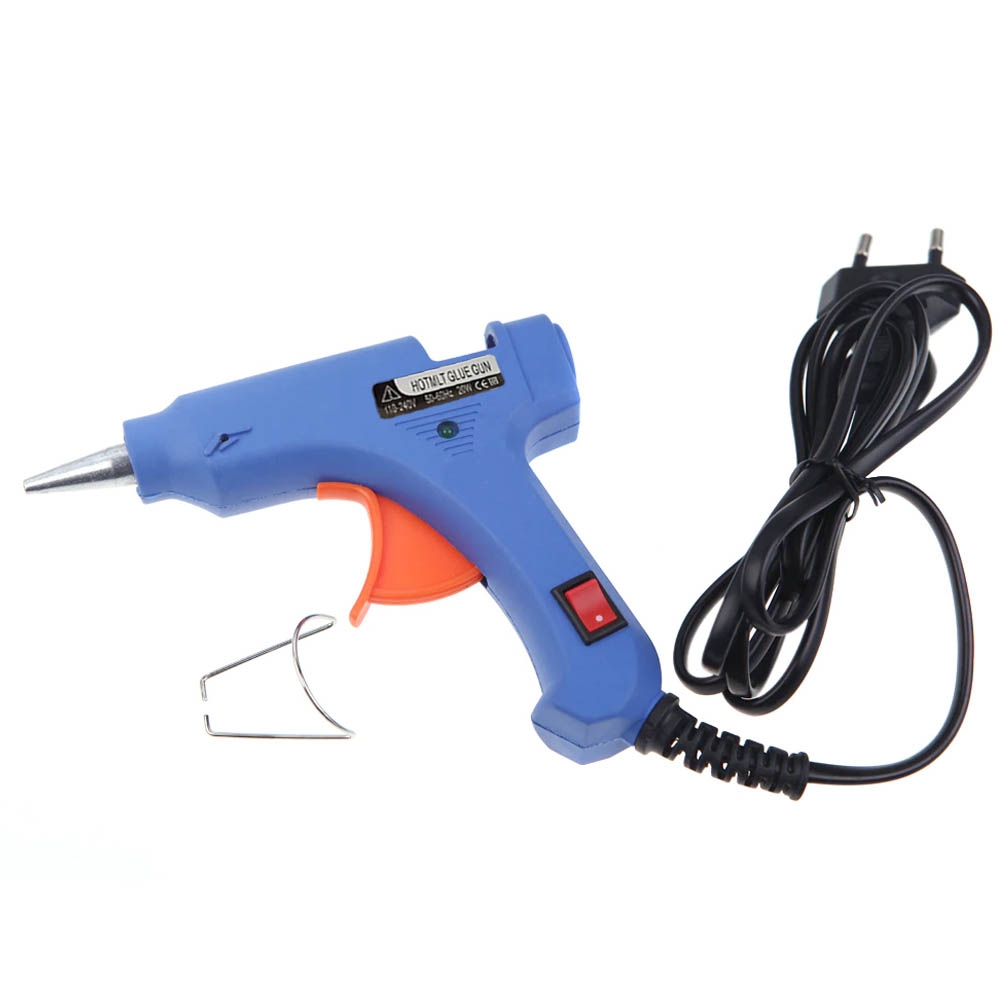 Alat Lem Tembak Glue Gun 20 Watt/ Lem tembak glue gun stick lengket refill