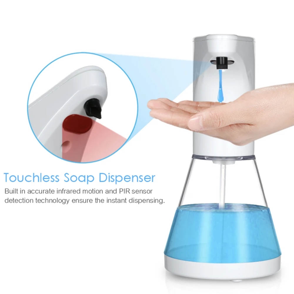 Automatic Touchless Soap Dispenser - tempat sabun automatis dengan sensor gerak inframerah