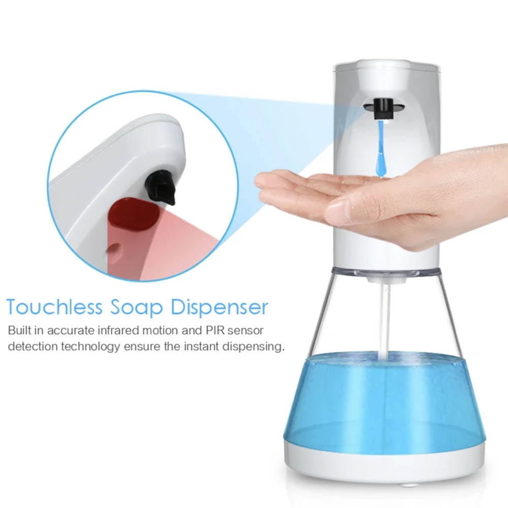 Automatic Touchless Soap Dispenser - tempat sabun automatis dengan sensor gerak inframerah