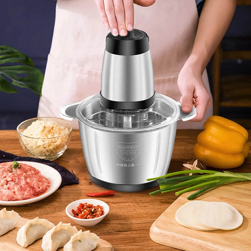 blender capsule stainless ver 7 Meat Grinder 2 liter - Gilingan Daging Baja tahan karat / Electric Mixer - Blender Capsule V7