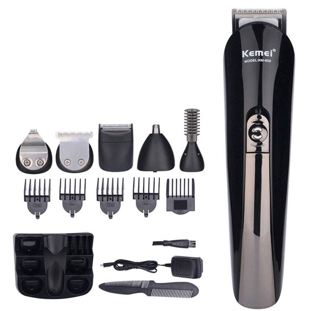 Hair Clipper Kemei 11 in 1 - Alat Cukur Rambut, Jenggot, Bulu HI