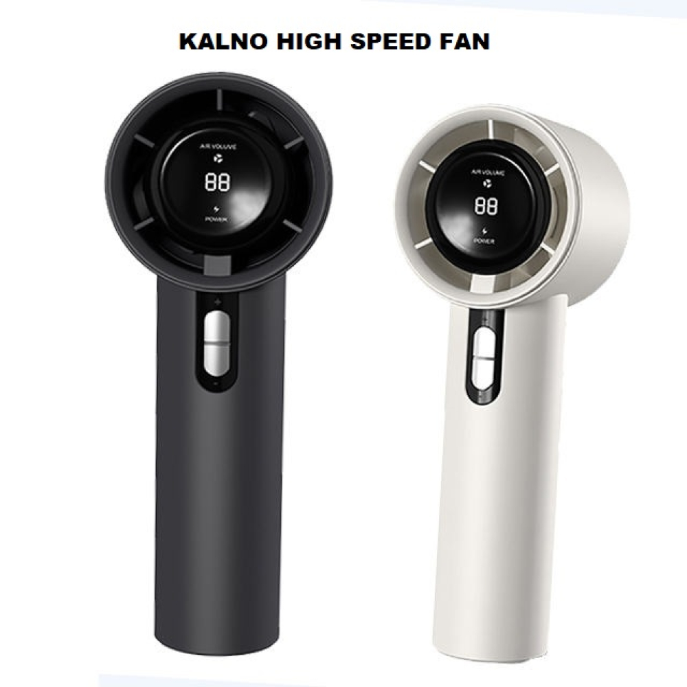 High Speed Fan Kipas Angin Turbo Kipas Outdoor Sejuk KTK705 - Kipas angin tangan portable handheld digital display kecepatan tinggi 100 level charge USB C