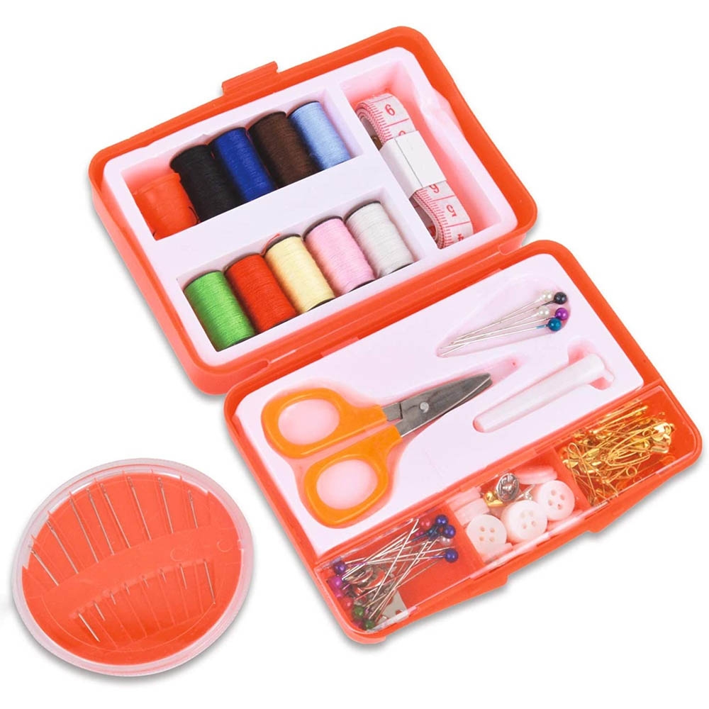 insta sewing kit 112 - set alat jahit jarum benang lengkap sewing box peralatan jahit