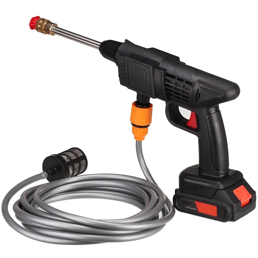 KALNO Jet Cleaner Cordless - Gun Cleaning - Jet Washer 24V ALAT CUCI model tembak MOBIL/MOTOR super kuat tanpa ribet kabel dan simple