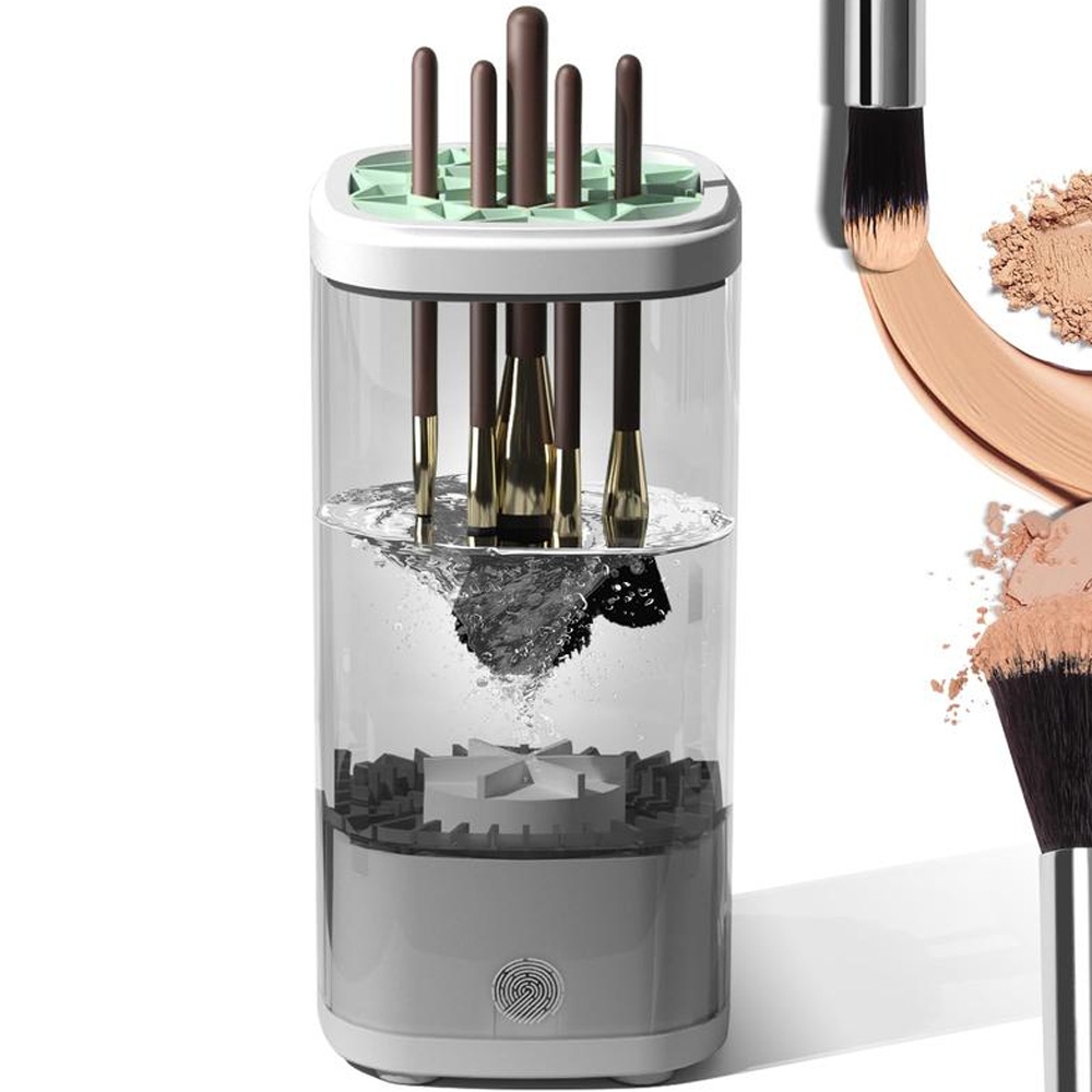 Makeup brush cleaner mesin pembersih kuas makeup Elektrik SZ8501 - Alat Cuci Brush Makeup USB Pembersih Kuas Rias Listrik Makeup Brush Cleaner Elektrik Multifungsi Pembersihan Higienis