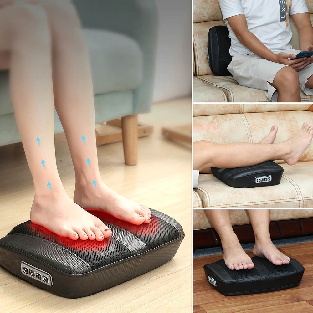 Massage Cushion Alat Pijat Kaki Elektrik / Pijat Betis/ Mesin alat  Pijat pinggang / Alat Pijat elektrik / Refleksi Kaki Mode Hangat Tiga Tingkat Kecepatan P281