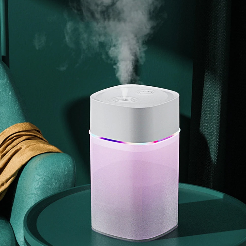 Mini Air Humidifier Aromatherapy Oil Diffuser USB H420 - PENYEMPROT AROMA TERAPI rumah kantor mobil pelembab udara dan lampu tidur