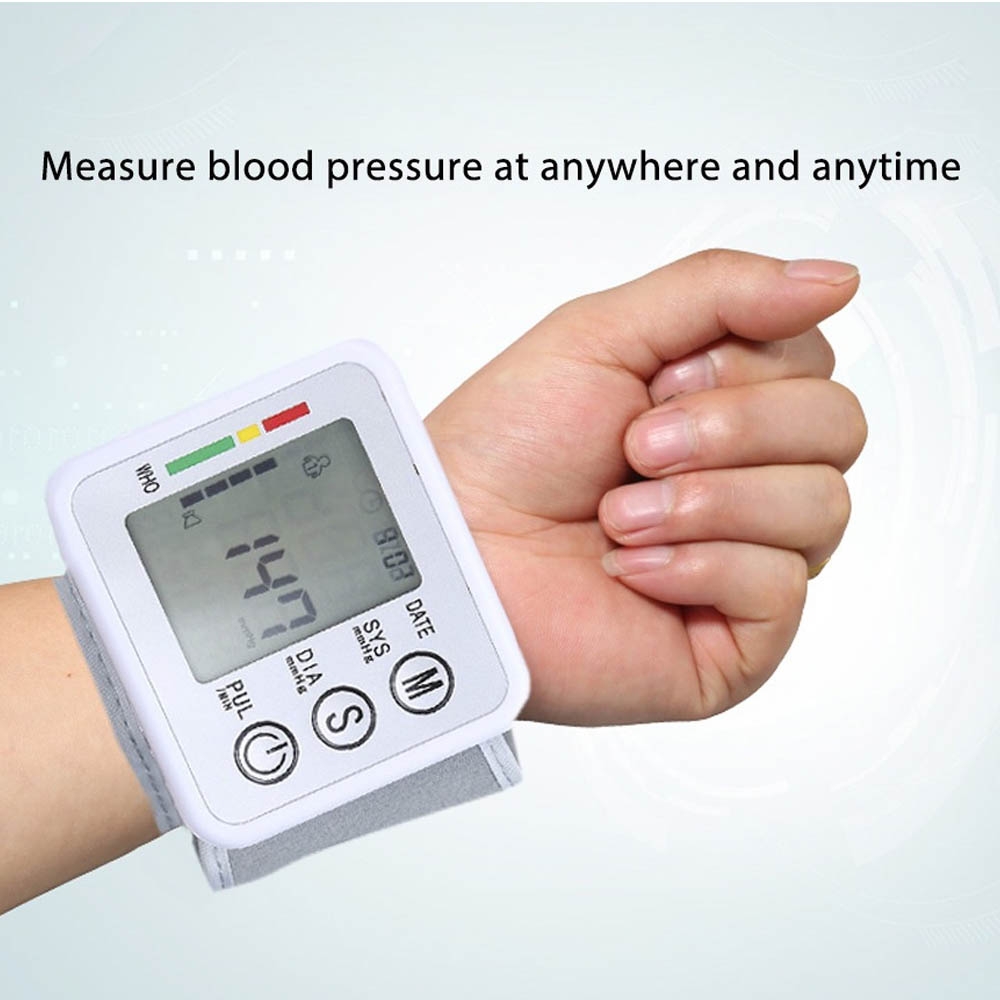 Pengukuran tekanan darah dan denyut nadi yang cepat - Electronic Blood Pressure Monitor