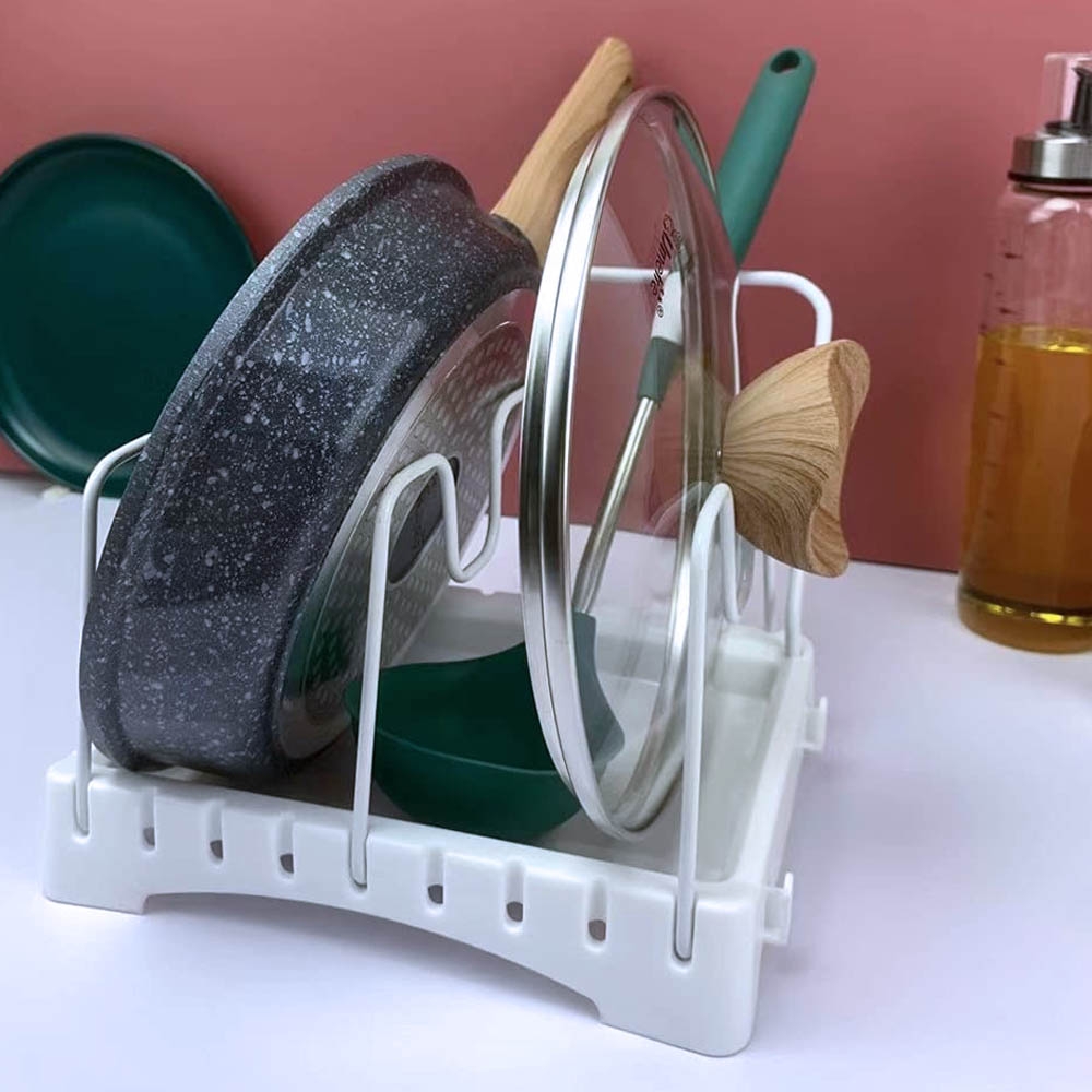 rak dapur minimalis R837 - rak panci, spatula, rak piring, alat masak serbaguna bahan kuat dan modern