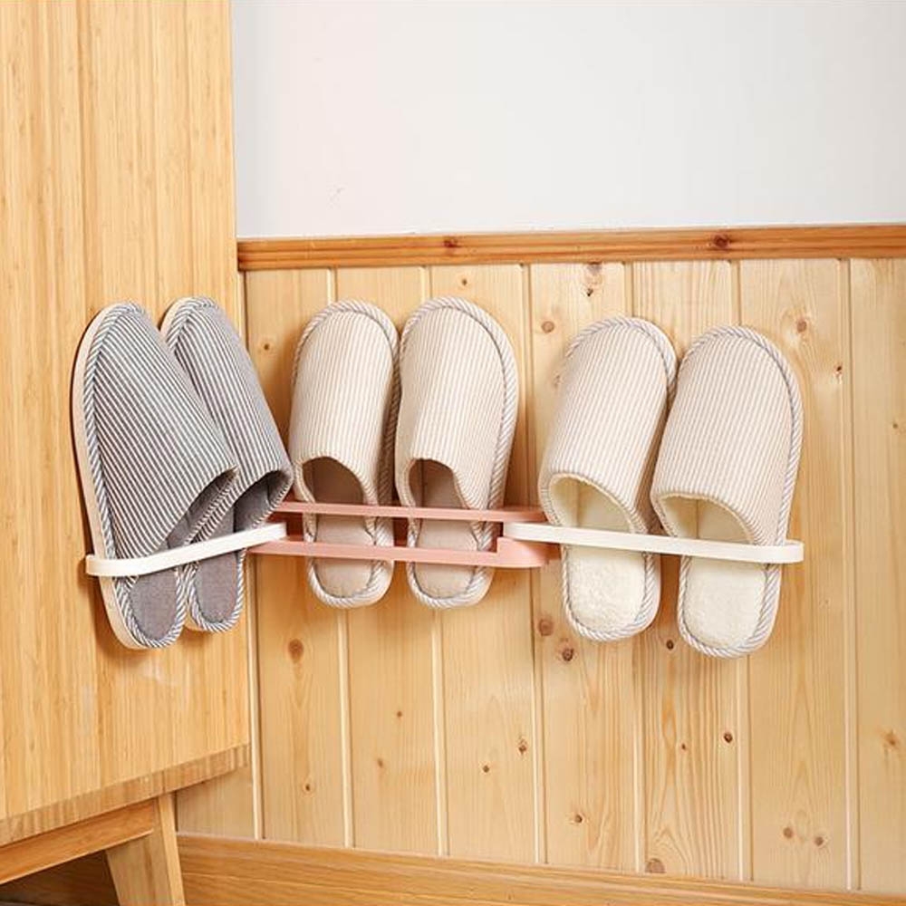 rak sendal minimalis - gantungan tempat sendal Rotary Slipper Rack