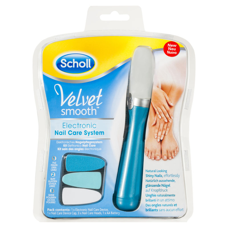 scholl velvet smooth - nail care system
