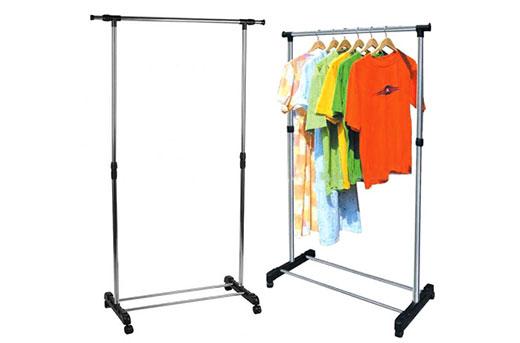 single cloths rack - rak gantung portable