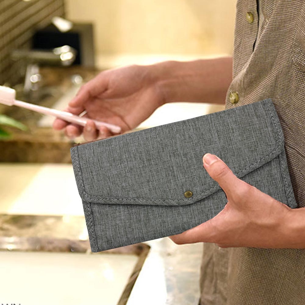 Tas Tangan Clutch serbaguna - bisa untuk kosmetik, perlengkapan mandi, dan fashion