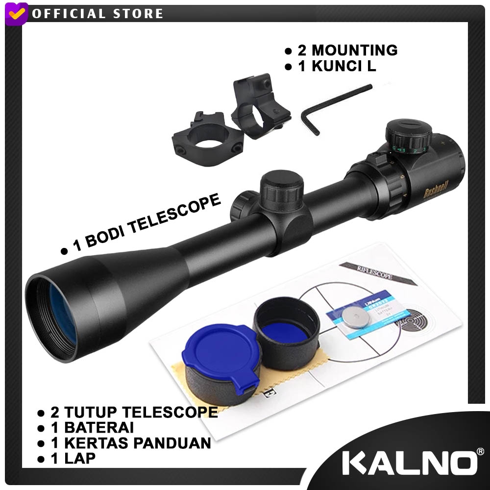 telescope teropong bisa untuk senapan angin / 3-9X40EG scope teleskop 3 lampu