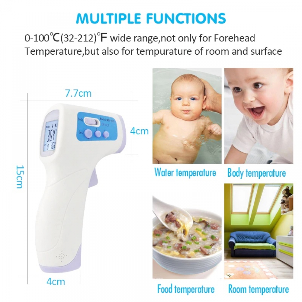 Thermometer Infrared (Non Contact) 1501 - thermometer tembak steril, akurasi tinggi dan respon cepat 1 detik