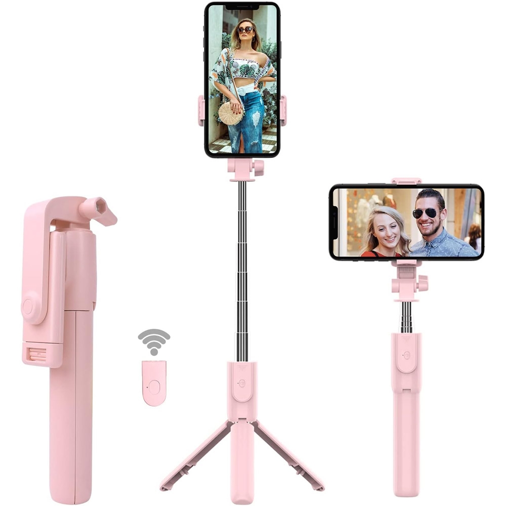 Tongsis HP S11R1 Bluetooth Selfie Stick Tripod with Remote BT Super 360° for Smartphone / Tripot Mini Stick Remot Selfi Blutut Tomsis