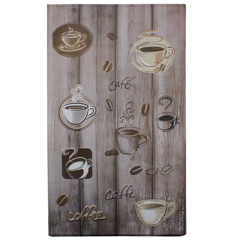 wallpaper stiker 3D STICKER WALL DECORATION motif coffee cafe kopi MLL003 - 30 x 50 cm